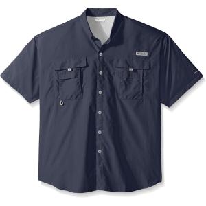 imageColumbia Mens PFG Bahama II Short Sleeve ShirtNight Tide