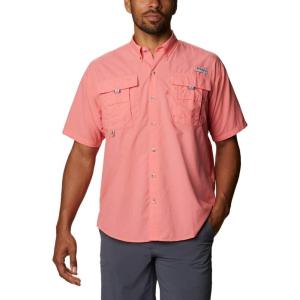 imageColumbia Mens PFG Bahama II Short Sleeve ShirtSalmon