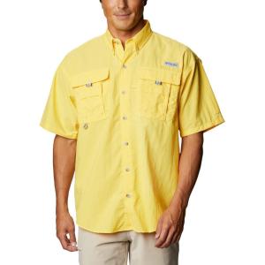 imageColumbia Mens PFG Bahama II Short Sleeve ShirtSun Glow