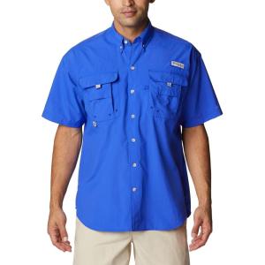 imageColumbia Mens PFG Bahama II Short Sleeve ShirtTanzanite