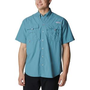 imageColumbia Mens PFG Bahama II Short Sleeve ShirtTranquil Teal