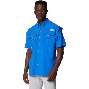 imageColumbia Mens PFG Bahama II Short Sleeve ShirtVivid Blue