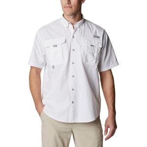imageColumbia Mens PFG Bahama II Short Sleeve ShirtWhiteRealtree Edge