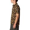 imageColumbia Mens Collegiate Super Terminal Tackle PoloIw  Black Dorado Isle Print