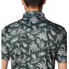 imageColumbia Mens Collegiate Super Terminal Tackle PoloMs  Spruce Dorado Isle Print