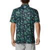 imageColumbia Mens Collegiate Super Terminal Tackle PoloNd  Collegiate Navy Dorado Isle Print