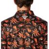 imageColumbia Mens Collegiate Super Terminal Tackle PoloOsu  Black Dorado Isle Print