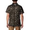 imageColumbia Mens Collegiate Super Terminal Tackle PoloPd  Black Dorado Isle Print