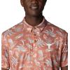 imageColumbia Mens Collegiate Super Terminal Tackle PoloTex  Cedar Dorado Isle Print