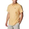 imageColumbia Mens Pine Canyon Short Sleeve Work ShirtLight Camel