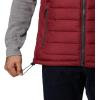 imageColumbia Mens Powder Lite VestRed JasperShark