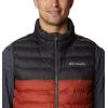 imageColumbia Mens Powder Lite VestWarp Red  Shark