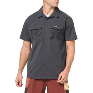 imageColumbia Mens Painted Peak Woven Short Sleeve TopShark