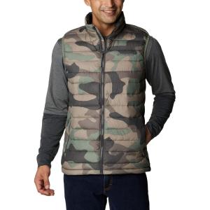 imageColumbia Mens Powder Lite VestCypress Mod Camo Print