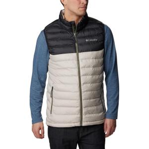 imageColumbia Mens Powder Lite VestDark Stone  Shark