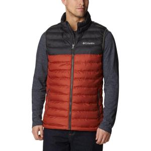 imageColumbia Mens Powder Lite VestWarp Red  Shark