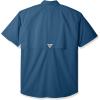 imageColumbia Mens Bonehead Short Sleeve ShirtBlue Heron