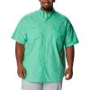 imageColumbia Mens Bonehead Short Sleeve ShirtLight Jade
