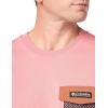 imageColumbia Mens Painted Peak Knit Short Sleeve TopPink AgaveAuburn