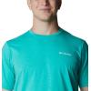 imageColumbia Mens Sun Trek Short Sleeve TeeElectric Turquoise