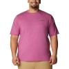 imageColumbia Mens Sun Trek Short Sleeve TeeRed Onion Heather