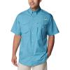 imageColumbia Mens Bonehead Short Sleeve ShirtCanyon Blue