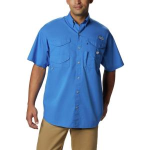 imageColumbia Mens Bonehead Short Sleeve ShirtVivid Blue