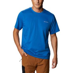 imageColumbia Mens Sun Trek Short Sleeve TeeBright Indigo