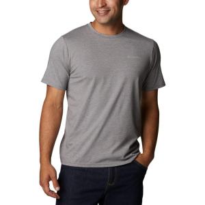 imageColumbia Mens Sun Trek Short Sleeve TeeCity Grey Heather