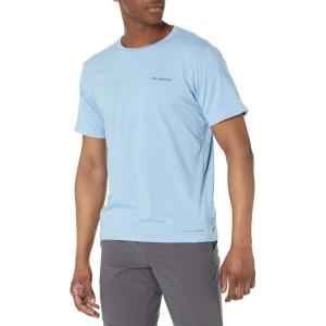 imageColumbia Mens Sun Trek Short Sleeve TeeJet Stream Heather