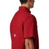 imageColumbia Mens Big ampamp Tall Collegiate Tamiami Short Sleeve ShirtAlternate Team Color