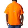 imageColumbia Mens Big ampamp Tall Collegiate Tamiami Short Sleeve ShirtCle  Spark Orange