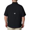 imageColumbia Mens Big ampamp Tall Collegiate Tamiami Short Sleeve ShirtOs  Black