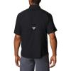 imageColumbia Mens Big ampamp Tall Collegiate Tamiami Short Sleeve ShirtOs  Black