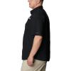 imageColumbia Mens Big ampamp Tall Collegiate Tamiami Short Sleeve ShirtOs  Black
