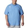imageColumbia Mens Big ampamp Tall Collegiate Tamiami Short Sleeve ShirtTeam Color
