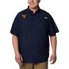 imageColumbia Mens Big ampamp Tall Collegiate Tamiami Short Sleeve ShirtTeam Color