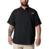 imageColumbia Mens Big ampamp Tall Collegiate Tamiami Short Sleeve ShirtTeam Color 2