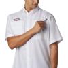 imageColumbia Mens Big ampamp Tall Collegiate Tamiami Short Sleeve ShirtTeam Color