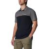 imageColumbia Mens Narrows Pointe Short Sleeve PoloBlackCity Grey