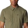 imageColumbia Mens Silver Ridge Utility Lite Short SleeveStone Green
