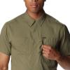 imageColumbia Mens Silver Ridge Utility Lite Short SleeveStone Green