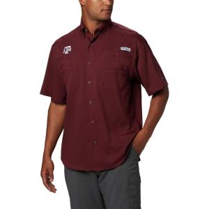 imageColumbia Mens Big ampamp Tall Collegiate Tamiami Short Sleeve ShirtAlternate Team Color
