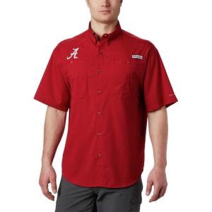 imageColumbia Mens Big ampamp Tall Collegiate Tamiami Short Sleeve ShirtTeam Color