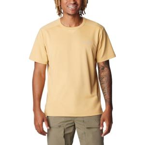 imageColumbia Mens Black Mesa Short Sleeve CrewLight Camel