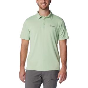imageColumbia Mens Narrows Pointe Short Sleeve PoloSage Leaf