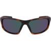 imageColumbia Mens Slick Creek Rectangular SunglassesMatte Tort  BlackGreen Mirror