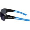imageColumbia Mens Utilizer Wrap SunglassesShiny Black  BlueBlue Mirror