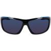 imageColumbia Mens Utilizer Wrap SunglassesShiny Black  BlueBlue Mirror