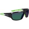 imageColumbia Mens Utilizer Wrap SunglassesShiny Black  GreenGreen Mirror